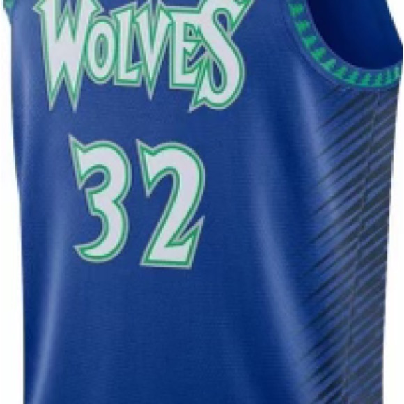 Karl Anthony Towns Jersey Minnesota Timberwolves City Esition Nike Drifit - Picture 6 of 7